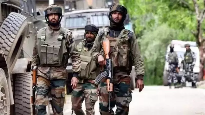 Gunshots Echo in Kathua Forest as Security Forces Engage Suspected Terrorists