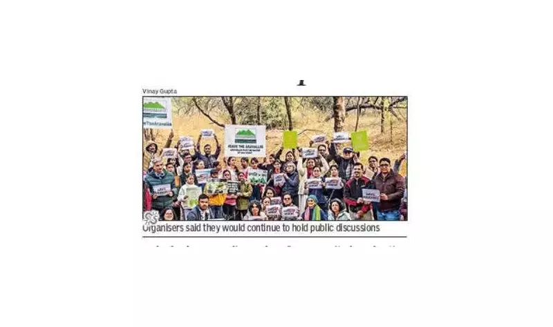 Gurgaon Citizens Demand UNESCO Biosphere Reserve Status for Entire Aravalli Range