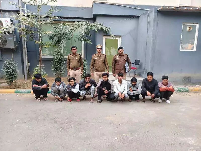 Gurgaon Police Bust WhatsApp Investment Scam, Arrest 9 from Kota