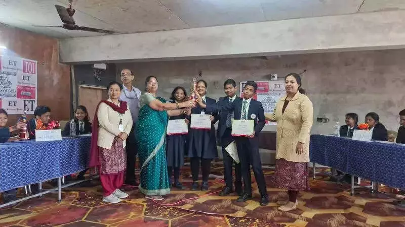 Gyana Vikash School Hosts Inter-House Quiz with Times of India in Berhampur