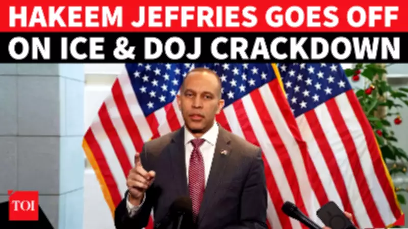 Hakeem Jeffries Demands Action Against Trump & Noem Over ICE Operations
