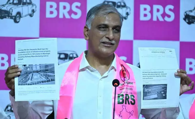 Harish Rao Accuses Telangana Govt of Brewing Corruption in Excise Department