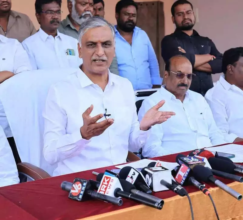 Harish Rao Slams Revanth Reddy as 'Congress Traitor' for Alleged BJP, TDP Ties