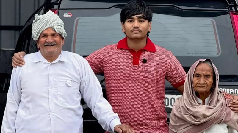 Haryana Man Fulfills Grandparents' Dream with First Flight to Dubai