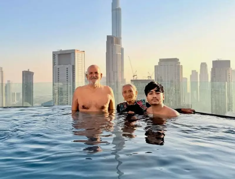 Haryana Man's Viral Gesture: Takes Grandparents on Dream Dubai Trip