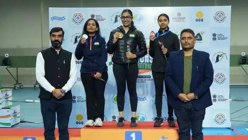 Haryana's Ameerah Arshad Wins 10m Air Rifle Gold at 68th National Shooting Championship