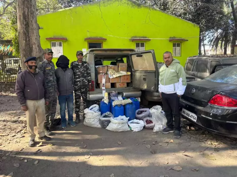 Hazaribag Raid: 687 Litres of Illicit Liquor Seized, 1 Arrested
