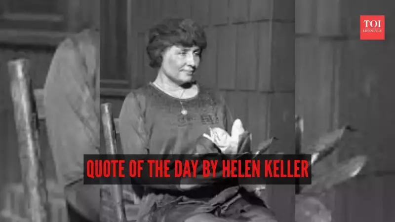 Helen Keller's Inspiring Life & Quote on Building Character Through Struggle