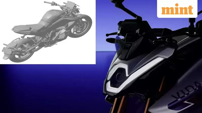 Hero MotoCorp Patents Vida VXZ Electric Motorcycle Design in India