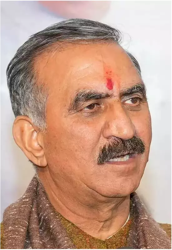 Himachal CM Sukhu Launches Rs 1,200+ Crore Urban Projects & Digital Schemes in Shimla