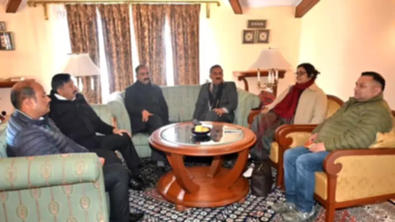 Himachal Congress Leaders Discuss Panchayat Poll Strategy in Shimla Meeting