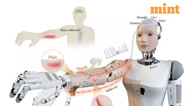 Hong Kong Team Creates Electronic Skin for Robots That Feels Pain