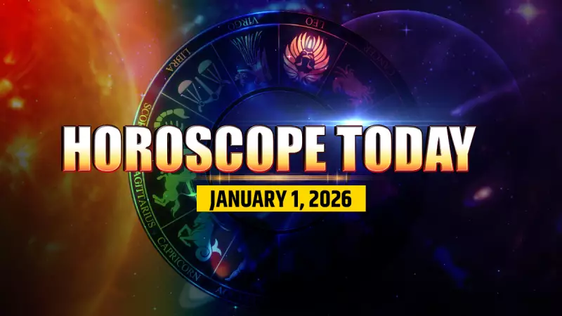 Horoscope Today 1 Jan 2026: Zodiac Predictions for New Year's Day