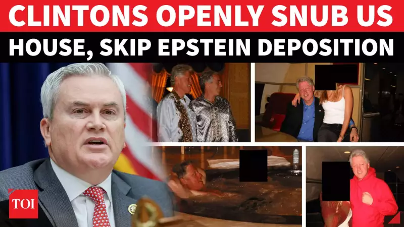 House Committee Moves to Hold Bill Clinton in Contempt Over Epstein Probe