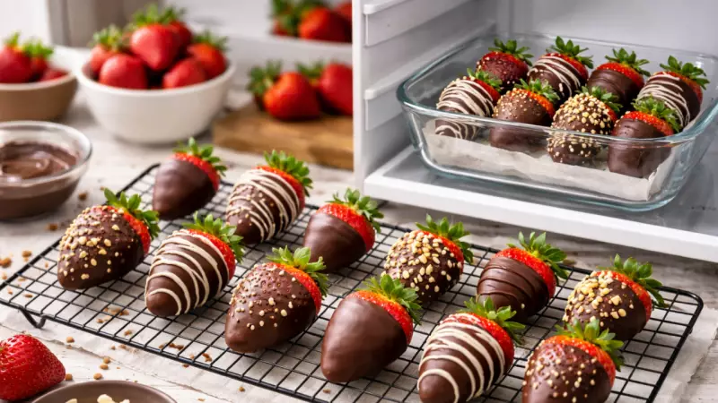 How to Make Viral Chocolate Strawberries with Indian Kitchen Staples