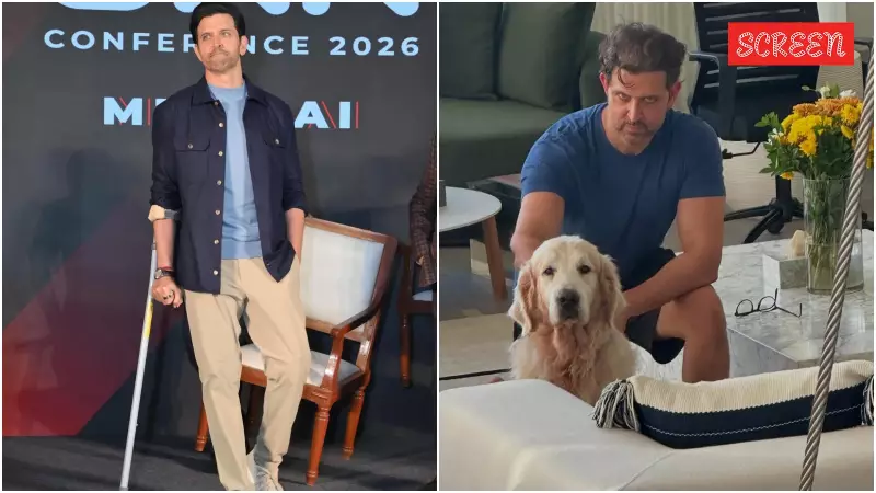 Hrithik Roshan Explains Crutches Use: 'My Knee Took 2 Days Off; Body Has On/Off Switches'