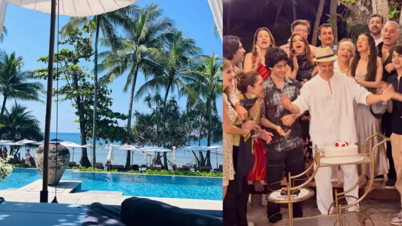 Hrithik Roshan's 50th Birthday Bash at Phuket's Luxurious Trisara Resort