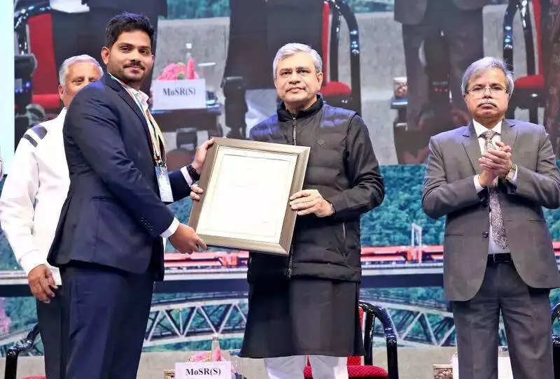 Hubballi Engineer Wins Top Railway Award for Goa-Karnataka Line Upgrade