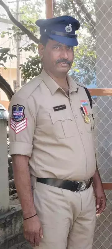 Hyderabad Cop Venkat Reddy Gets Gallantry Award for Bravery in Pub Operation