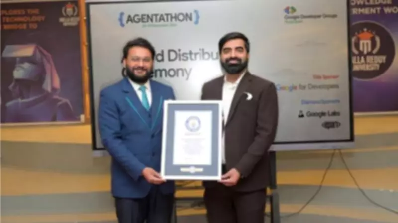 Hyderabad Makes History: GDG Hosts World's Largest Agentic AI Hackathon