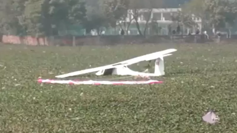 IAF Aircraft Crash Lands in Prayagraj Due to Engine Failure, Pilots Safe