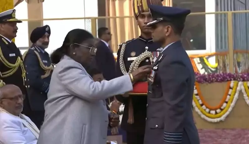 IAF Group Captain Shubhanshu Shukla Awarded Ashoka Chakra for Pioneering Space Mission
