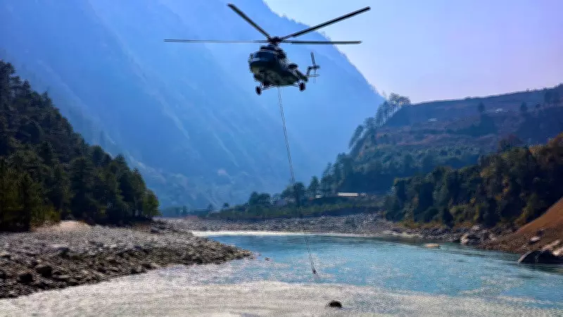 IAF Mi-17V5 Helicopters Battle Massive Forest Fire in Arunachal's Lohit Valley with 12,000 Litres Water