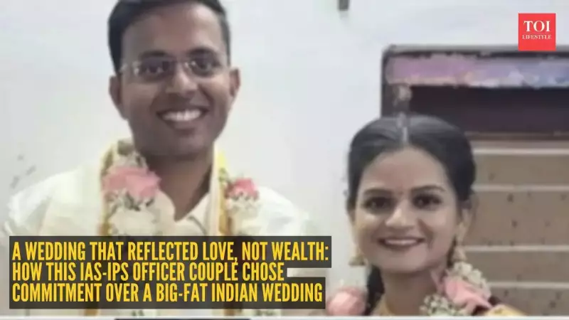 IAS & IPS Officers Choose Simple Wedding Over Extravagance in Telangana