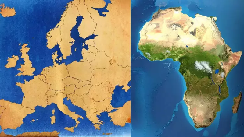 Iberian Peninsula Shows Subtle Rotation Between Europe and Africa