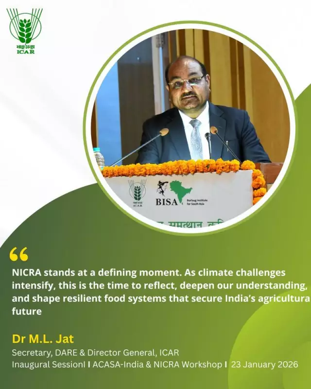 ICAR Launches ACASA Website to Boost Climate-Resilient Agriculture in India