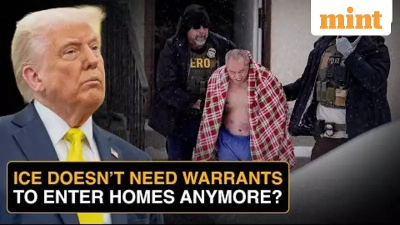 ICE Agents Reportedly Entering U.S. Homes Without Judicial Warrants Under New Policy