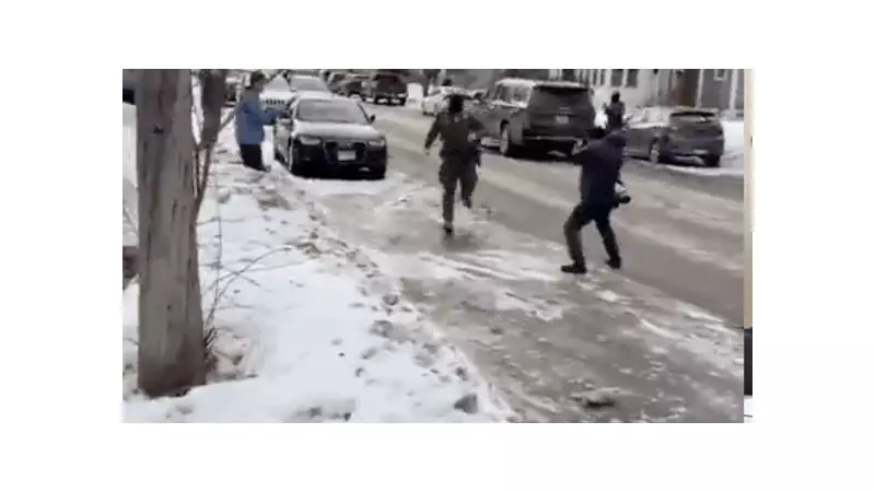 ICE Officer's Viral Ice Slip Video Sparks Mockery Amid Minnesota Controversy