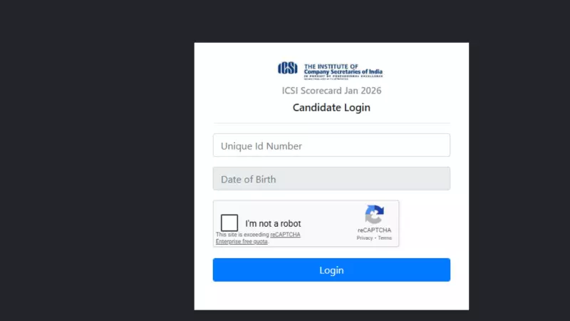 ICSI CSEET January 2026 Results Released Online at icsi.edu