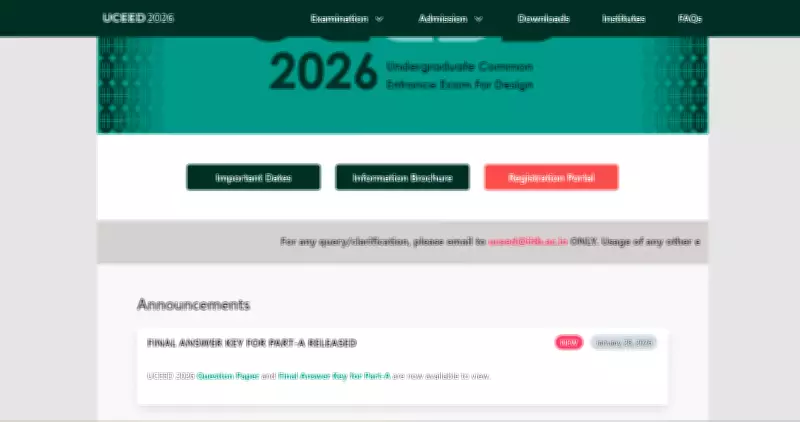 IIT Bombay Releases Final Answer Keys for CEED and UCEED 2026 Design Entrance Exams