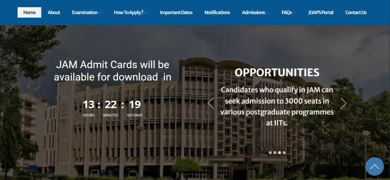 IIT Bombay to Release JAM 2026 Admit Card on Jan 6: Key Steps to Download