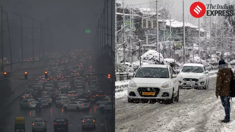 IMD Issues Yellow Alert for Rain, Winter Chill in Delhi; Shimla Sees First Snowfall
