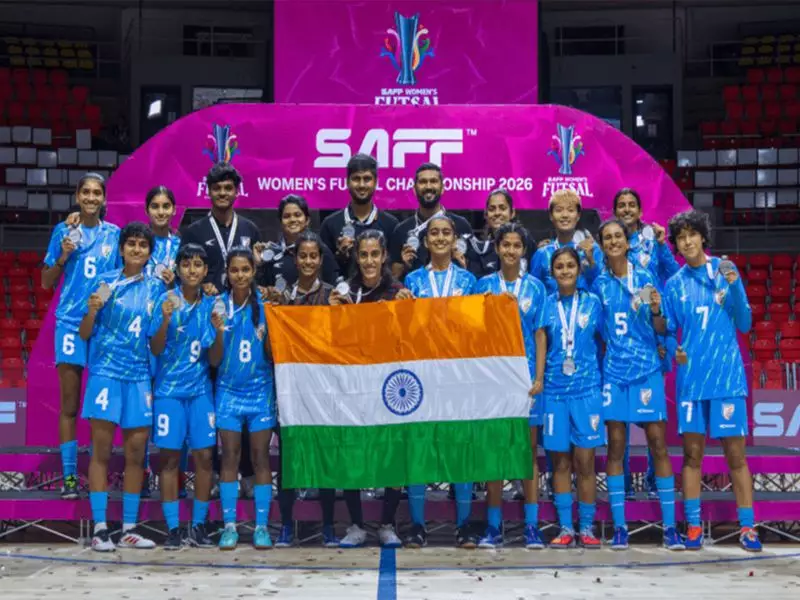 India Clinches Runners-Up Spot at SAFF Women's Futsal Championship