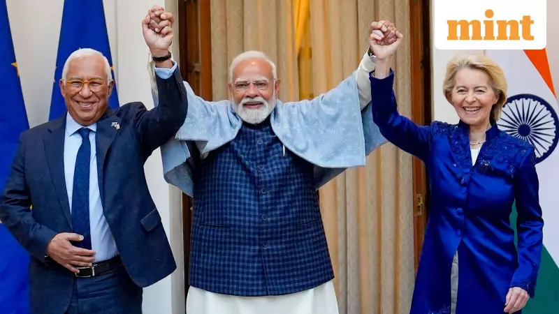 India-EU Seal Historic Free Trade Pact, Creating 2-Billion-Person Market