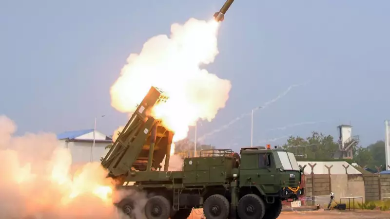 India Flags Off First Pinaka Guided Rocket Batch to Armenia, Boosting Defence Exports