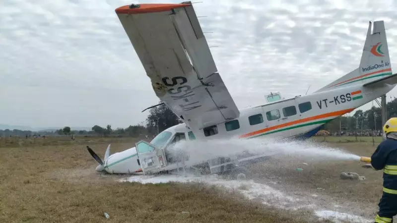 India One Air Caravan Makes Emergency Landing Near Rourkela, All 6 Safe