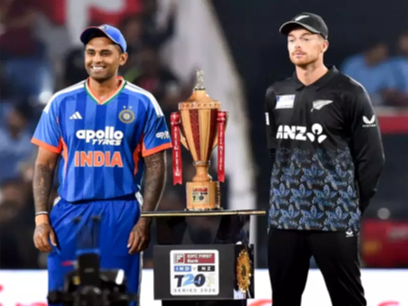 India Wins Toss, Chooses to Bat First in Crucial Fifth T20I Against New Zealand