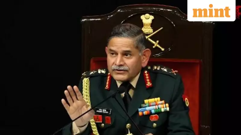 Indian Army Chief Demands Pakistan Stop Drone Intrusions Along LoC