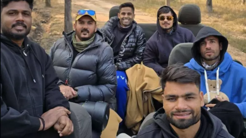 Indian Cricket Team's Jungle Safari Break Before New Zealand T20I Series