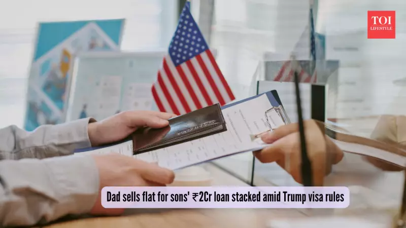 Indian Father Sells Flat After Trump Visa Rules Crush US Dreams, Loans Hit ₹2 Crore
