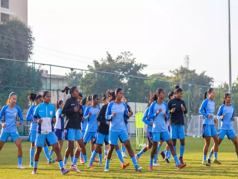 Indian Senior Women's Football Team Starts Gurugram Training Camp