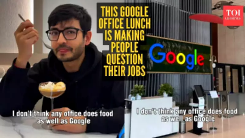 Indian Techie's Google London Office Food Tour Sparks Internet Frenzy