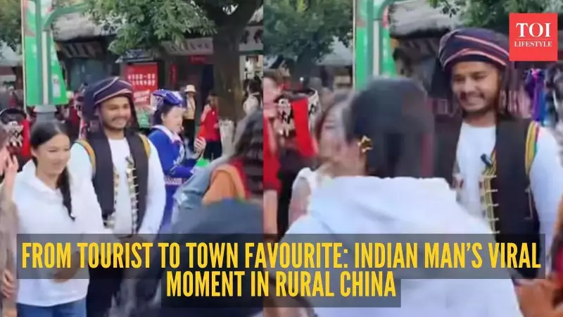 Indian Traveler's Unplanned Fame at Chinese Tribal Festival Goes Viral
