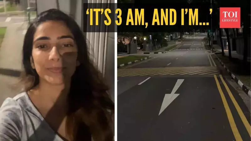 Indian Woman's 3 AM Walk in Singapore Sparks Safety Debate