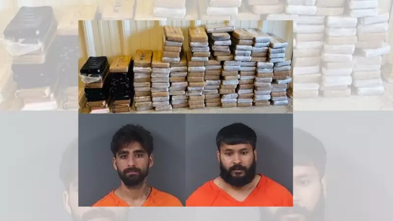 Indiana Police Seize $7M Cocaine, Arrest 2 Indian-Origin Truckers