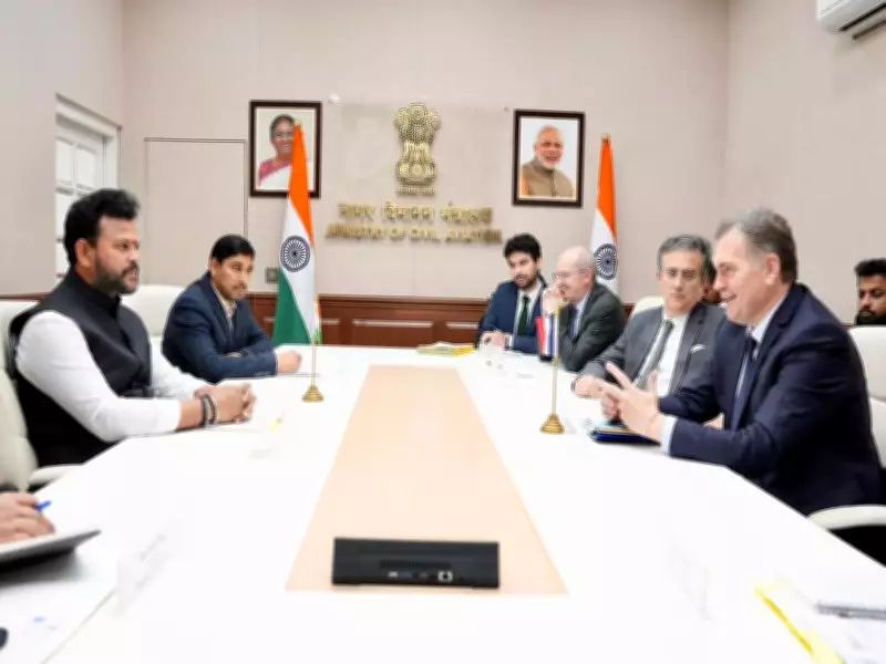 India's Civil Aviation Minister Ram Mohan Naidu Explores Sustainable Fuel & Air Mobility with France